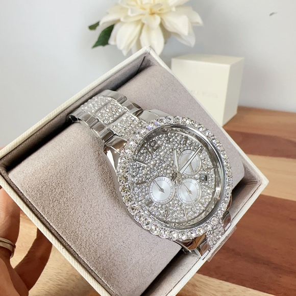 NWT Michael Kors Layton Chronograph Stainless Steel Watch 42mm - Picture 12 of 12